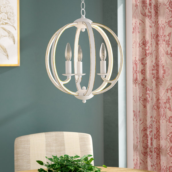 Madrid 3-Light Chandelier by Ophelia & Co.