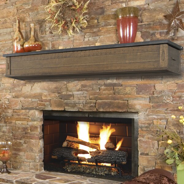 Austin 2 Drawer Fireplace Shelf Mantel by Pearl Mantels