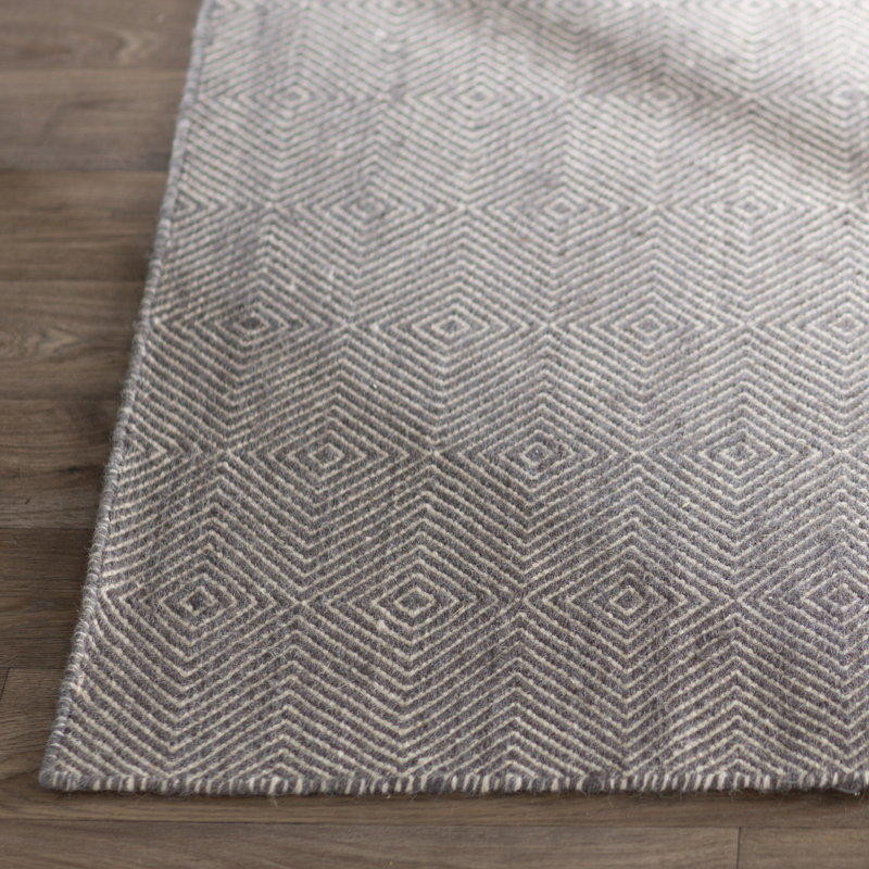 Mercury Row Marcelo Flat Woven Cotton Gray Area Rug Reviews Wayfair Marcelo Flat Woven Cotton Gray Area Rug