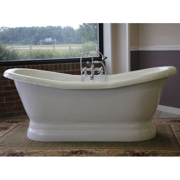Empress 68 x 30 Freestanding Soaking Bathtub by Restoria Bathtub Company