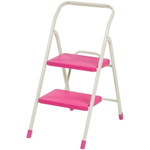 2-Step Folding Step Stool with 225 lb. Load Capacity
