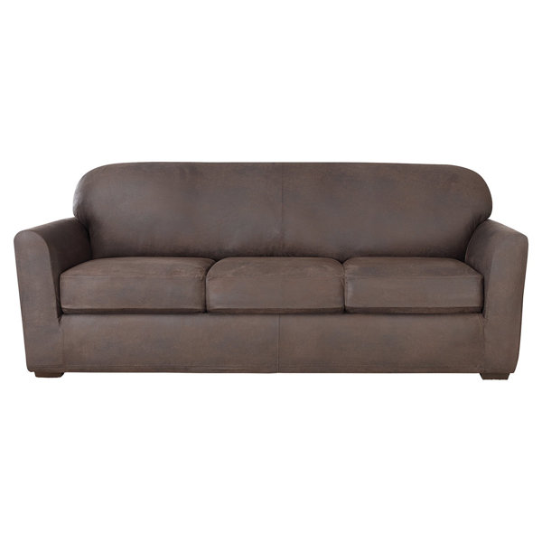 Ultimate Stretch Box Cushion Sofa Slipcover by Sur