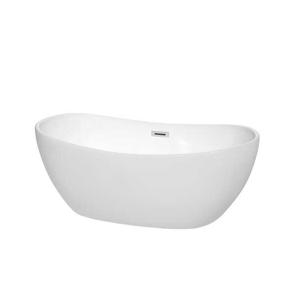 Rebecca 60 X 32 Freestanding Soaking Bathtub