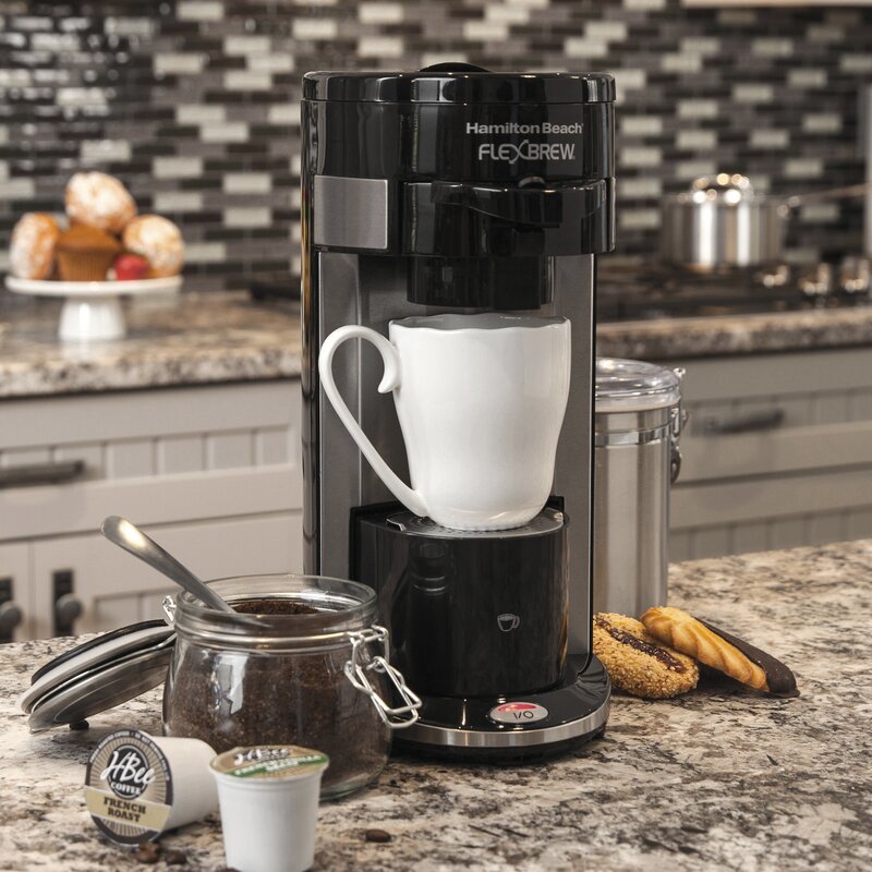 Hamilton Beach Flex Brew Single Serve K-Cup Coffee Maker & Reviews ...