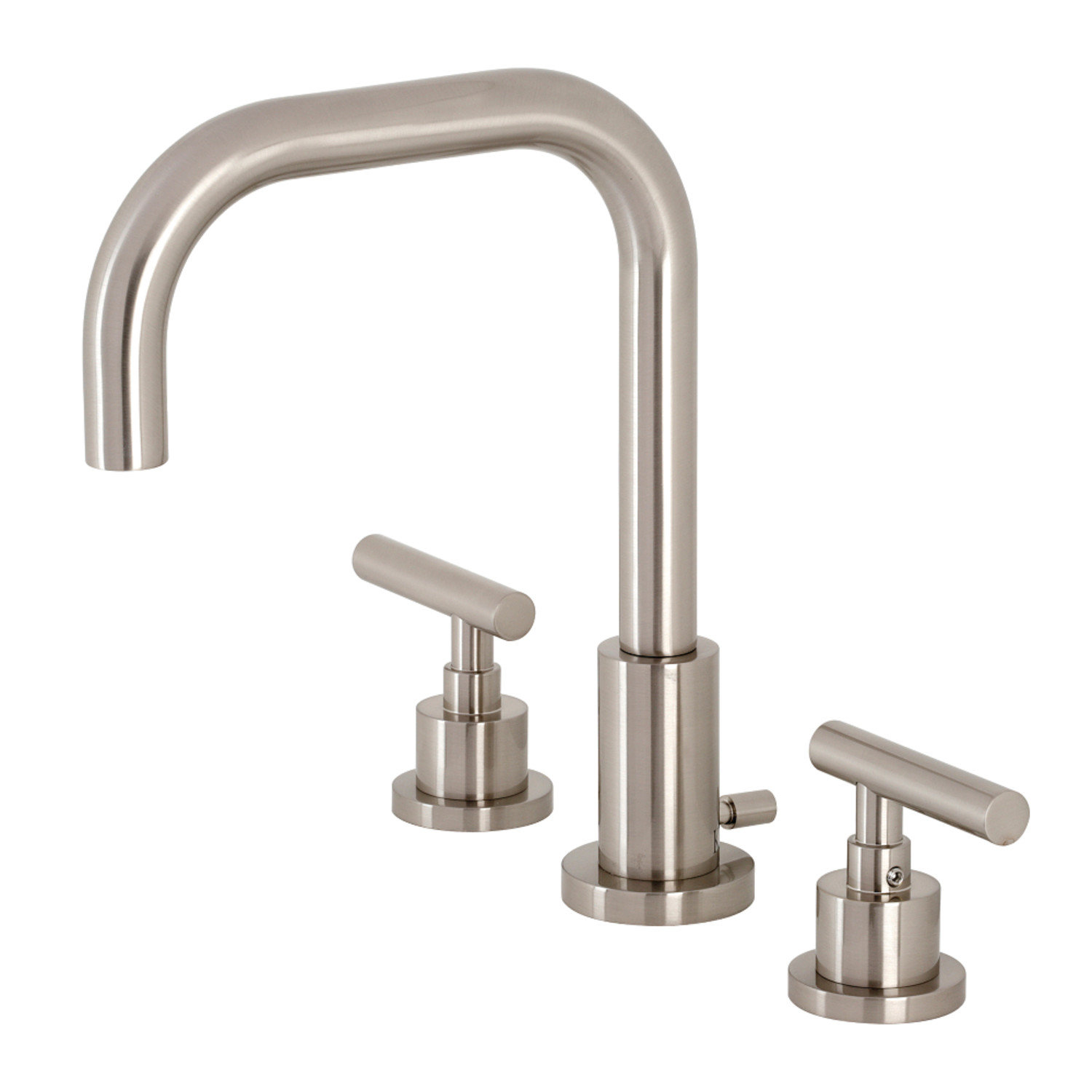 Kingston Br Manhattan Widespread Bathroom Faucet With Drain Manhattan Widespread Bathroom Faucet