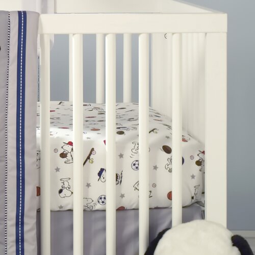 Bedtime Originals Snoopy Sports Fitted Crib Sheet Wayfair