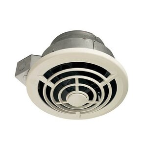 210 CFM Ceiling Mount Bathroom Fan with Vertical Discharge