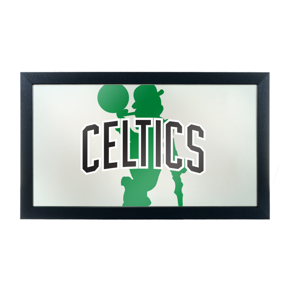 NBA Fade Framed Logo Accent Mirror by Trademark Global