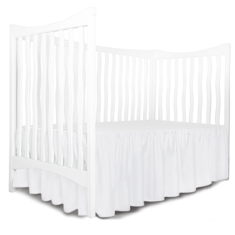 Harriet Bee Gonvick Dust Ruffle Crib Skirt Reviews Wayfair