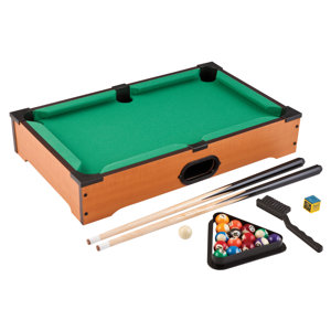 Main Street Classics 2' Table Top Pool Table & Accessories