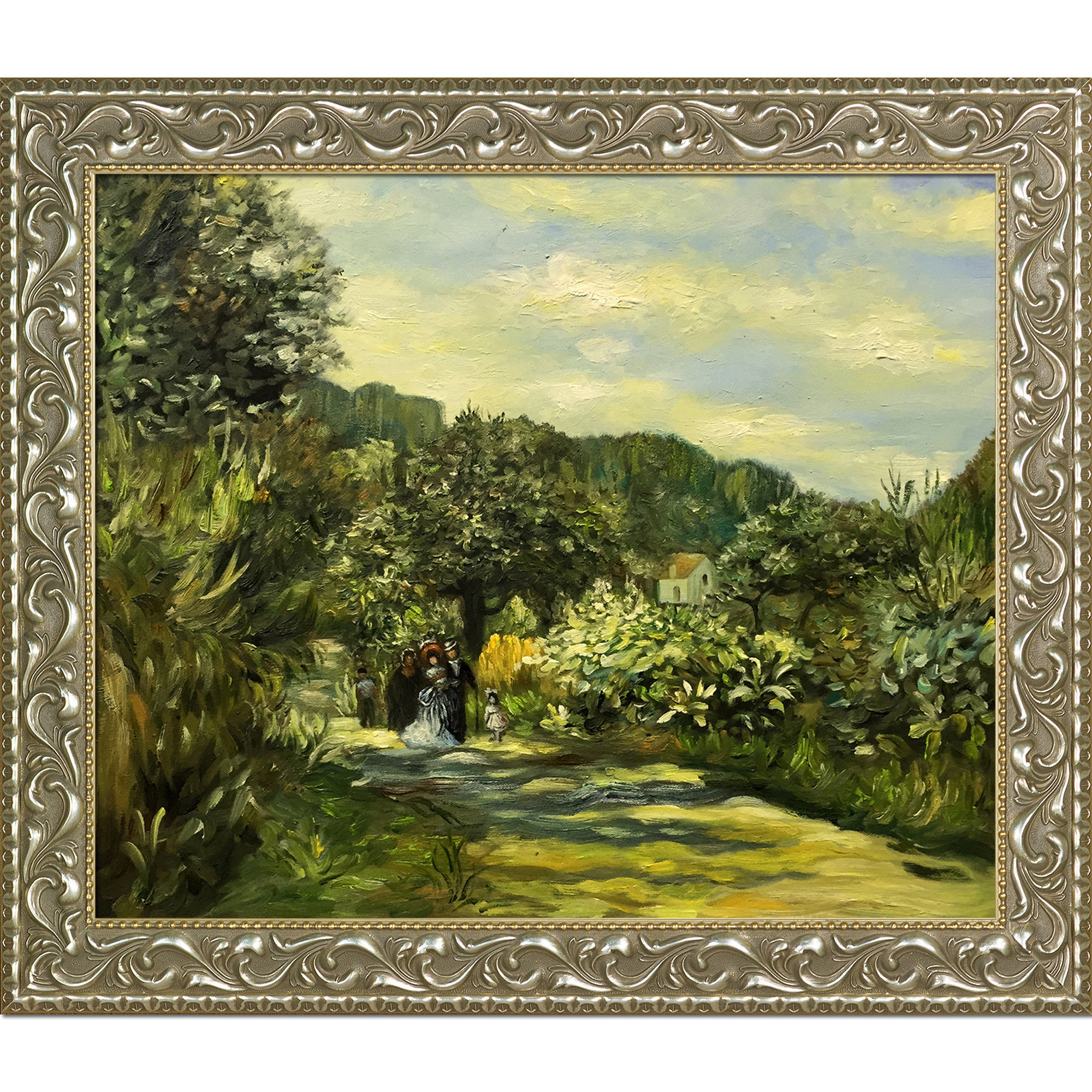 Road to Louveciennes by Pierre-Auguste Renoir Giclee Fine Art Repro on Canvas