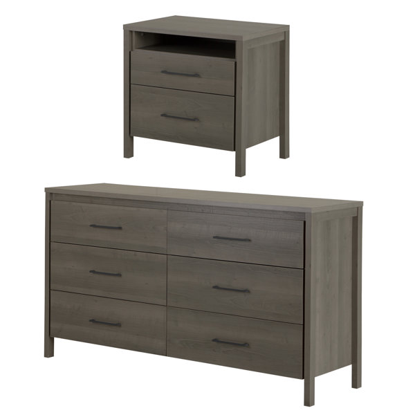South Shore Gravity Double Dresser and 