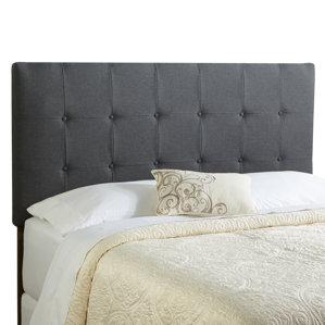 Dublin King Upholstered Panel Headboard by Alcott Hill