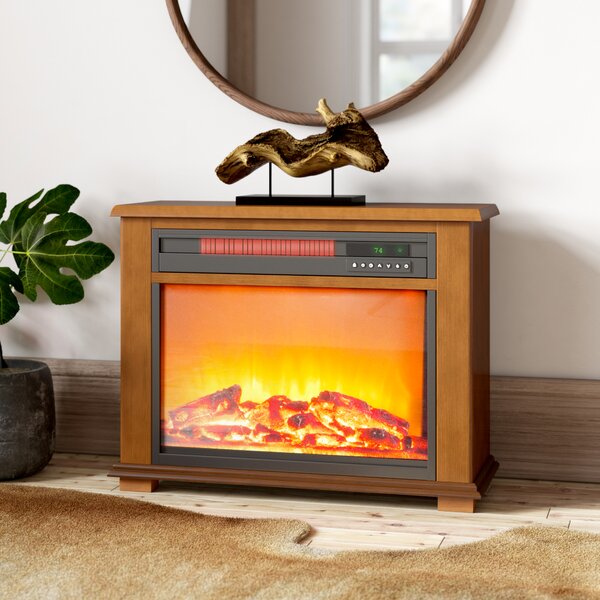 Dempsey Portable Electric Fireplace By Millwood Pines