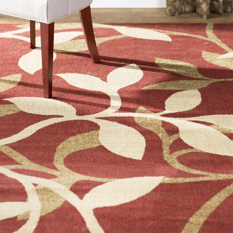 Charlton Home Gaskins Red Area Rug Reviews Wayfair Gaskins Red Area Rug