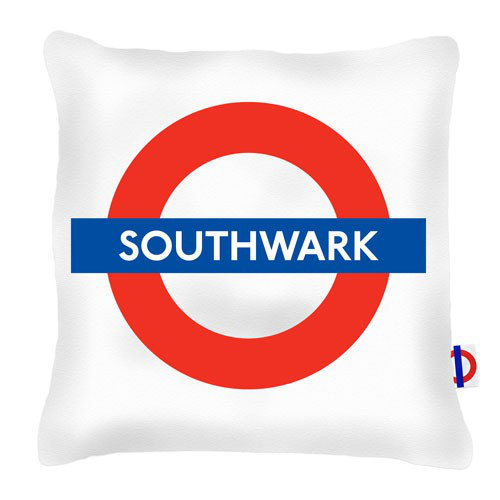 Gulf Breeze Southwark Tube Station Cushion London Transport