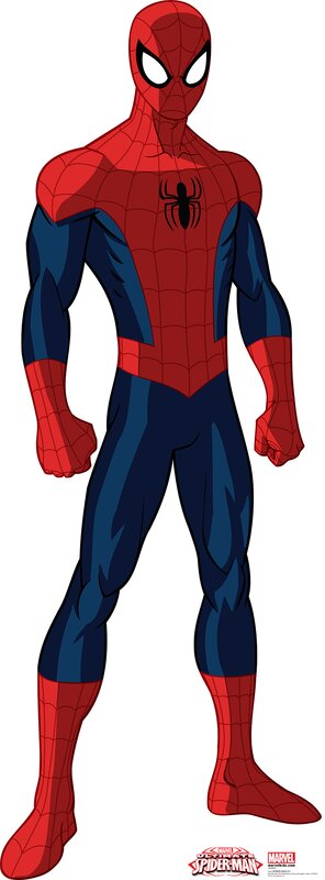 Advanced Graphics Spider-Man - Ultimate Spider-Man Cardboard Standup ...