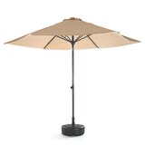 Half Patio Umbrella With Stand Wayfair Ca