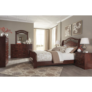 Clevenger Sleigh Bed by Fleur De Lis L..