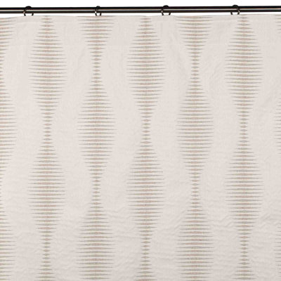 Lodge Geometric Room Darkening Pinch Pleat Single Curtain Panel