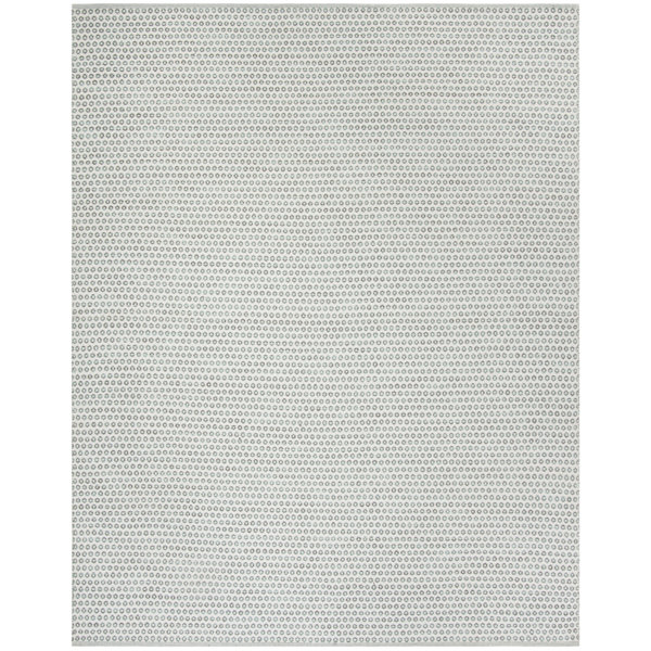 One-of-a-Kind Church Street Hand-Woven Cotton Slate/Ivory Area Rug by Highland Dunes