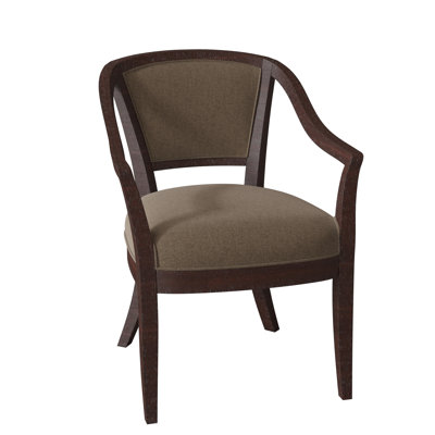 Lockport 235 Wide Armchair Fairfield Chair Body Fabric 9171 Mocha Leg Color Espresso