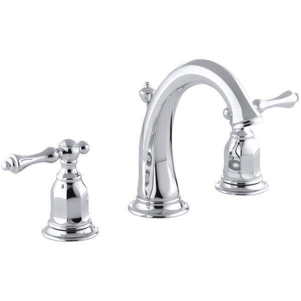 Kelston Widespread Bathroom Sink Faucet with Drain Assembly by Kohler
