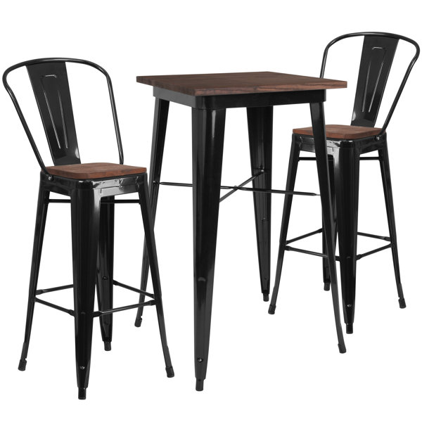Preble 3 Piece Pub Table Set By Williston Forge Comparison