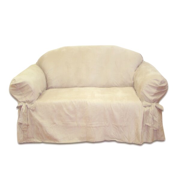 Box Cushion Loveseat Slipcover By Textiles Plus Inc.