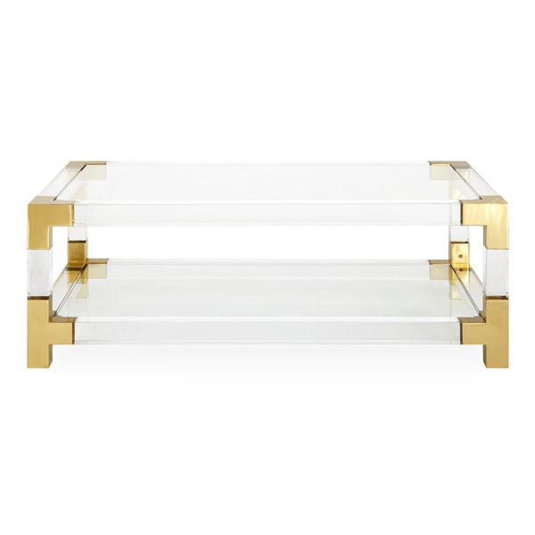 Jacques Coffee Table With Storage By Jonathan Adler