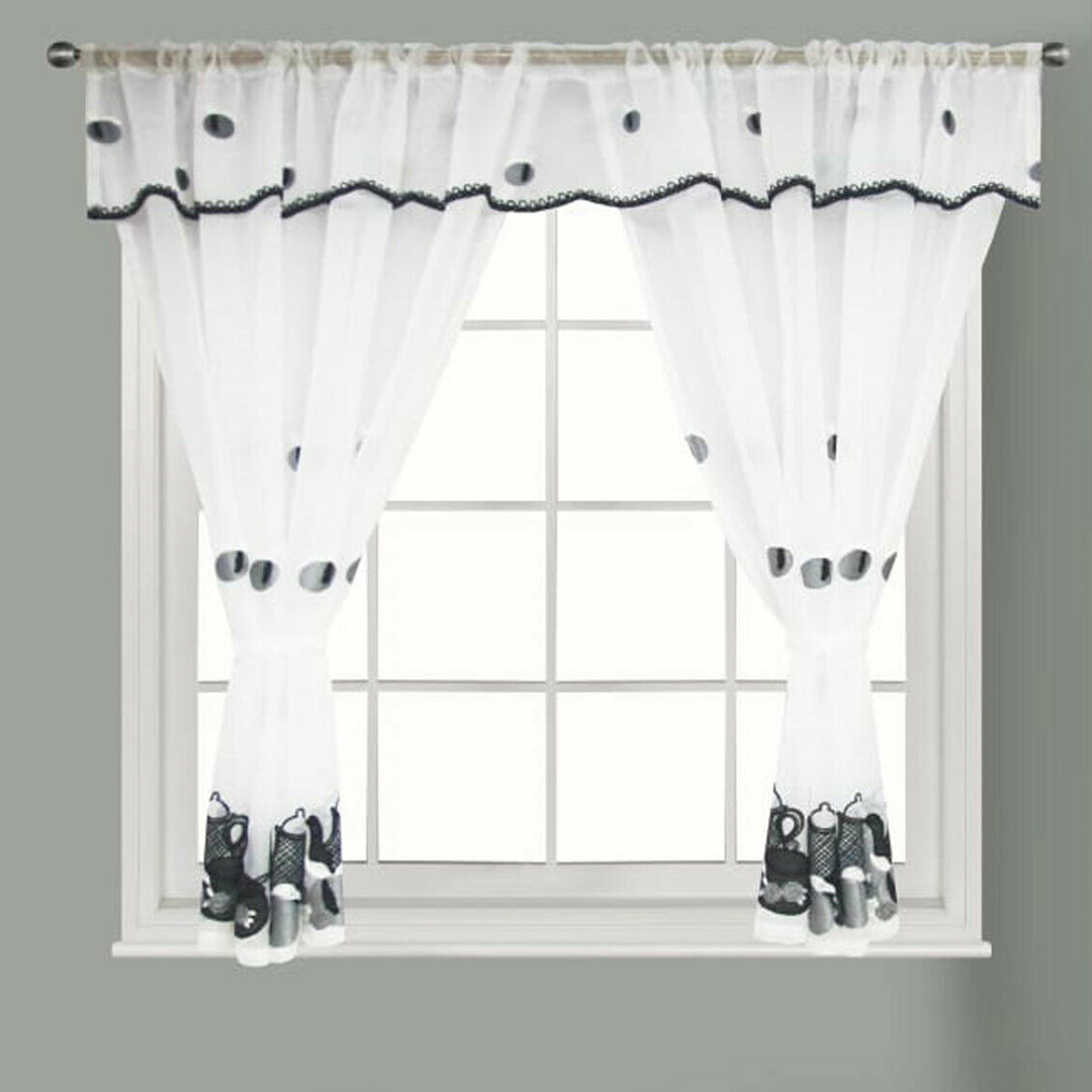 Marlow Home Co. Küchenvorhang Gerke