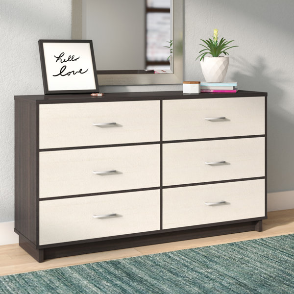 Chicopee Wood 6 Drawer Double Dresser by Zipcode D