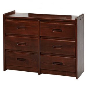 6 Drawer Double Dresser