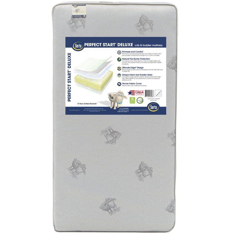 Serta Perfect Start 2 Stage Rectangular Mattress Reviews Wayfair