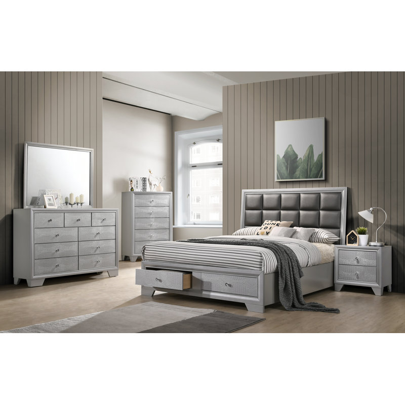 Mercer41 Doucet Queen Platform 6 Piece Bedroom Set Wayfair