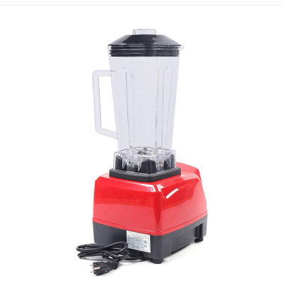 Commercial Grade Blender Mixer Juicer Commercial Smoothie Blender For Frozen Drinks And Smoothies 3HP 2200W Heavy Duty (Red) YANYU