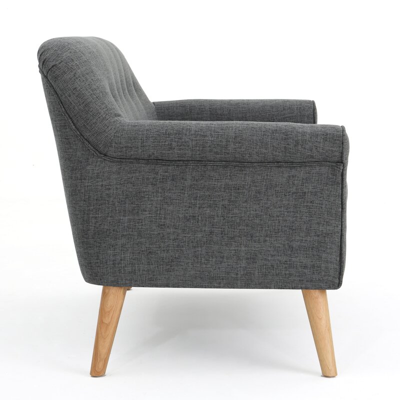 George Oliver Enfield Mid Century Modern Loveseat & Reviews | Wayfair