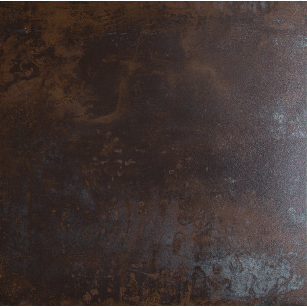 Nickel Antares 20 x 20 Porcelain Metal Tile in Brown by MSI