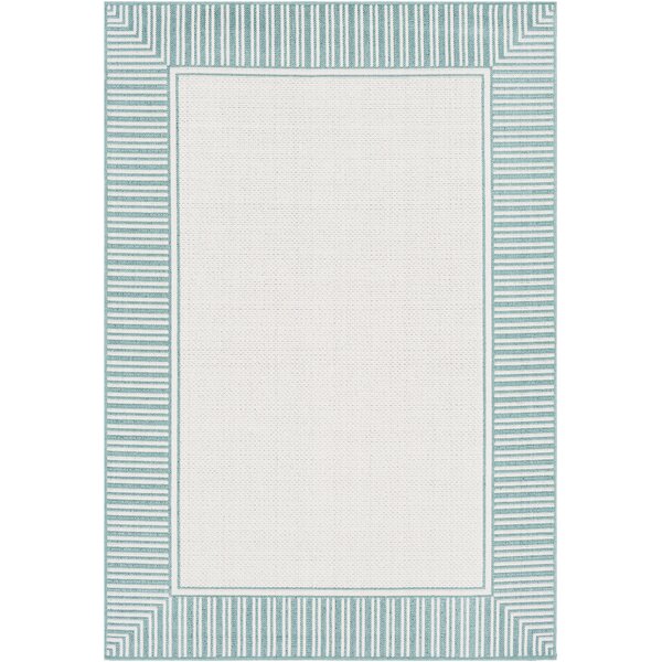 Oliver Teal Indoor/Outdoor Area Rug by Bay Isle Home