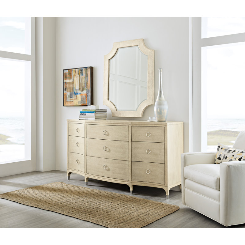 Hooker Furniture Newport San Mateo 9 Drawer Double Dresser