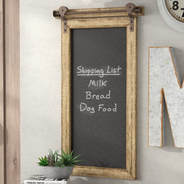 Wall Mounted Chalkboard by Williston Forge