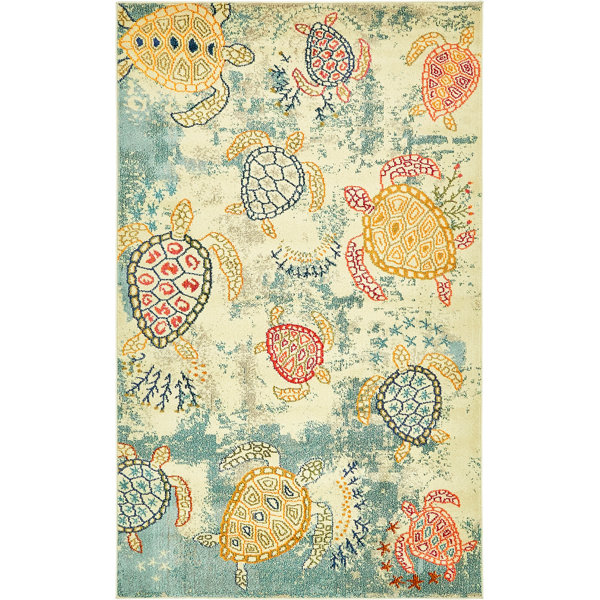 Gwen Beige Area Rug by Bayou Breeze