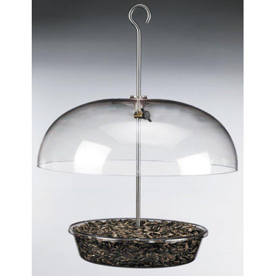 Vista Dome Platform Tray Bird Feeder Aspects Inc
