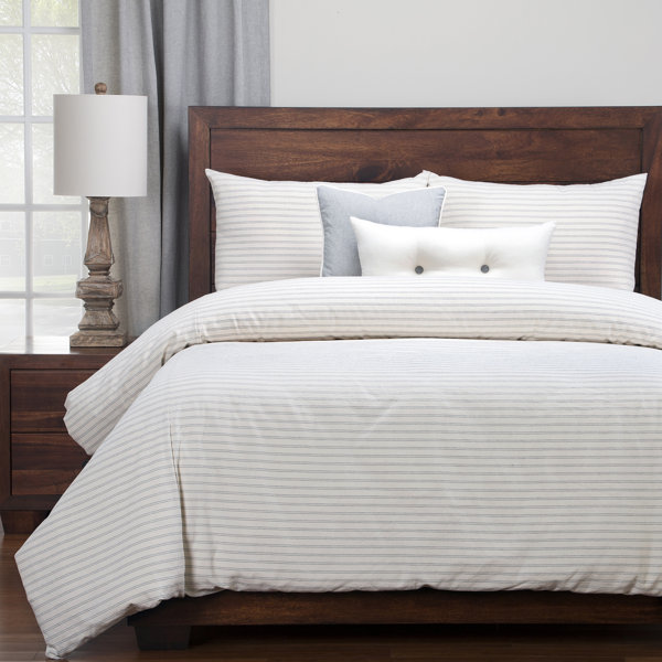 Michael Farmhouse Stripe Duvet Cover & Insert Set