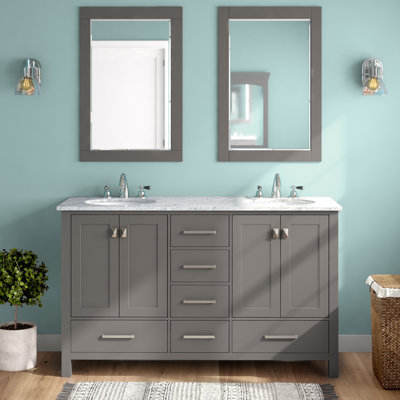 Find the Perfect 56" - 60" Double Vanities | Wayfair