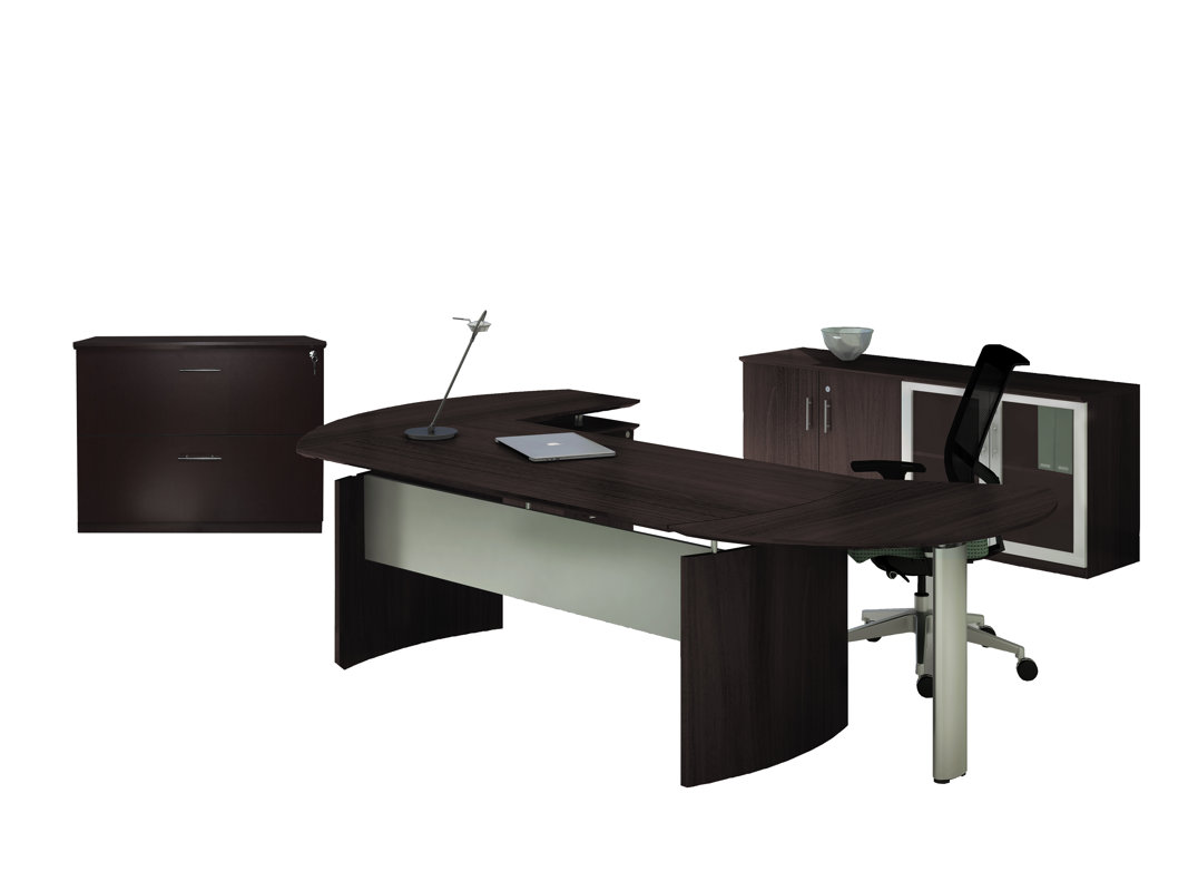 Mayline Medina Series 3Piece LShape Desk Office Suite & Reviews Wayfair