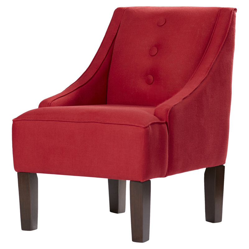 Alcott Hill Moorcroft Swoop Armchair & Reviews Wayfair