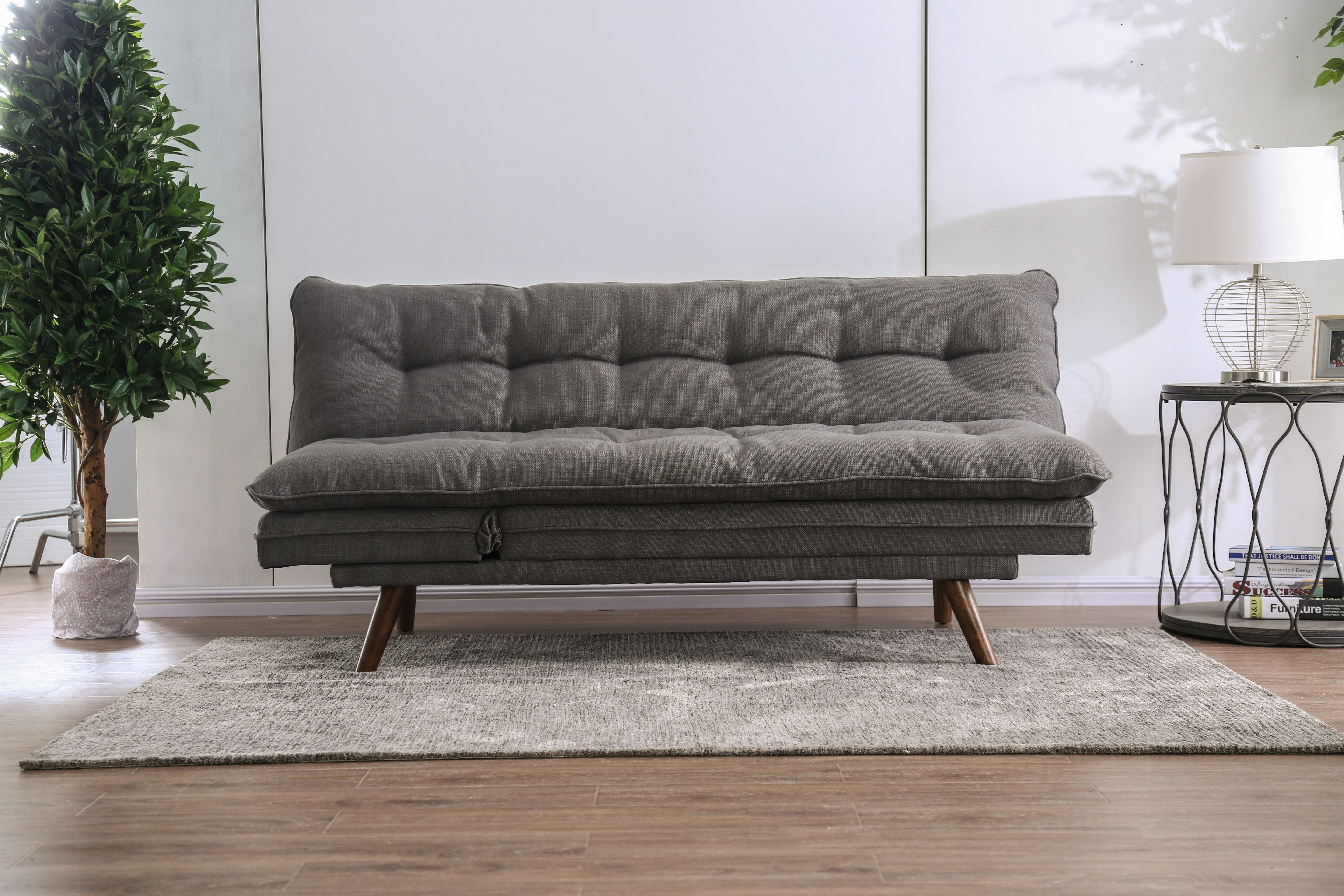 Laude Run Rosio Twin Tufted Back Convertible Sofa Wayfair Rosio Twin Tufted Back Convertible Sofa