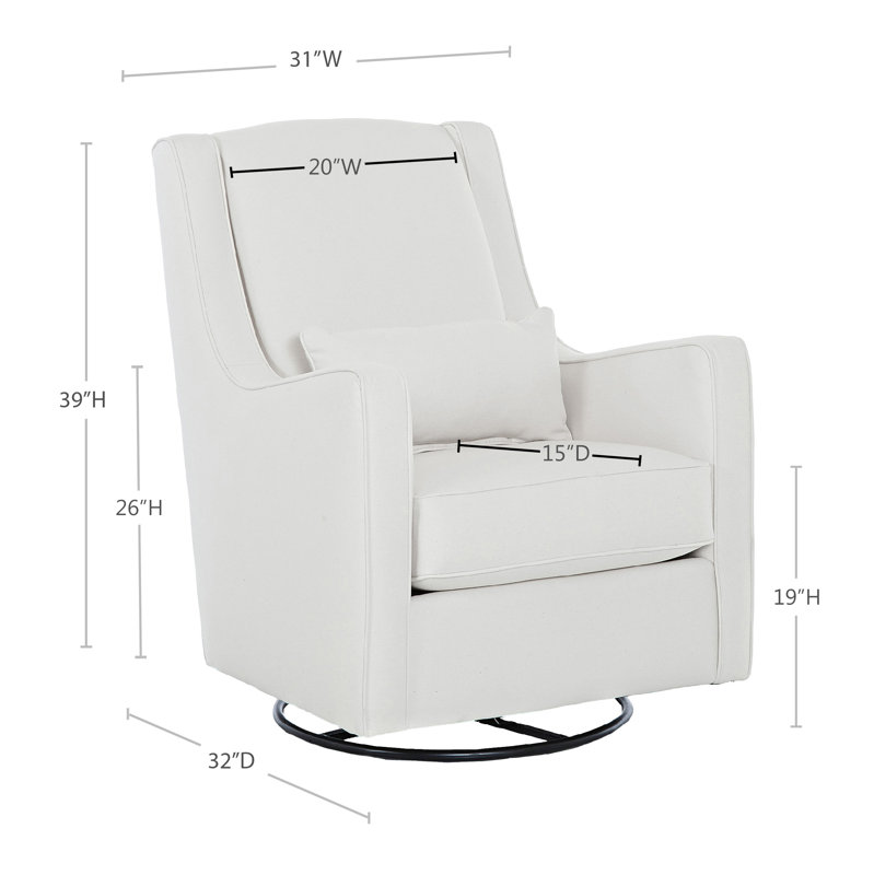 Wayfair Custom Upholstery™ Swivel Glider & Reviews Wayfair