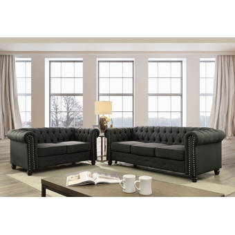 Everly Quinn Harvill Standard Configurable Living Room Set Reviews Wayfair
